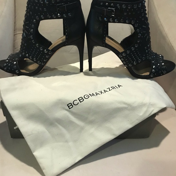 BCBG MAXAZRIA RUNWAY PROSE STUDDED HEELS - Picture 6 of 8